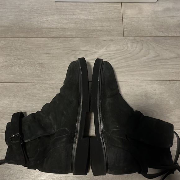 VINCE. Claudia Suede and Shearling Boot - Picture 14 of 14